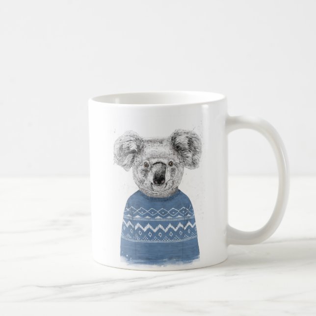 Winterkoala Kaffeetasse (Rechts)
