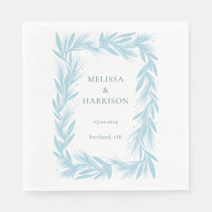 Winterkreidesdesign Serviette