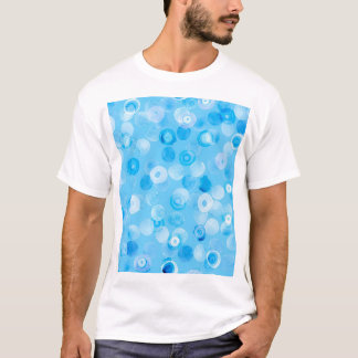 Winterkreise: Abstrakte Polka-Punkte. T-Shirt
