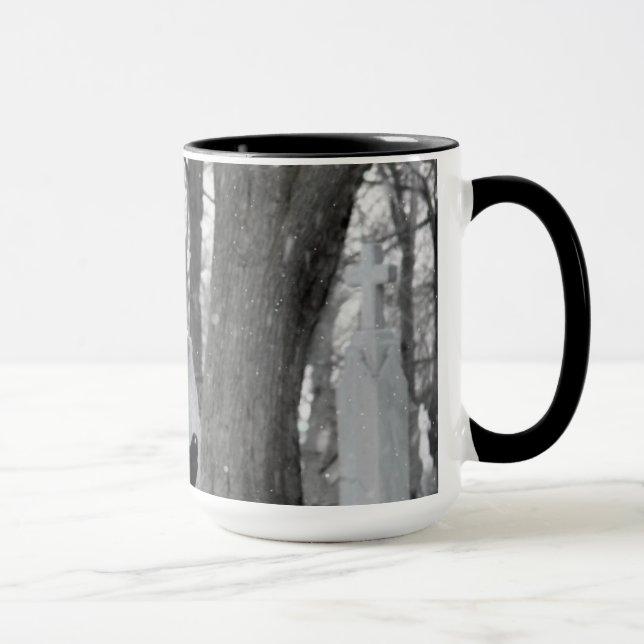 Winterkunst Tasse (Rechts)