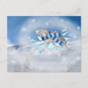 Winterland Journey Postcard Postkarte