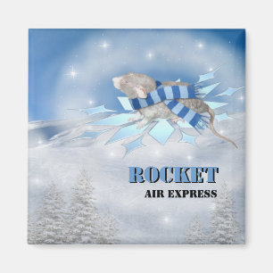 Winterland Reise Magnet