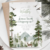 Winterlandgeburtstag-Party Woodland Foods