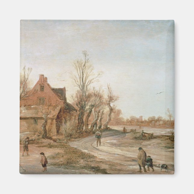 Winterlandschaft, 1623 magnet (Vorne)