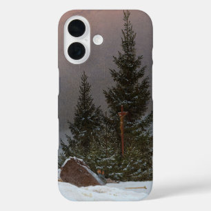 Winterlandschaft, 1811 von Caspar David Friedrich iPhone 16 Hülle