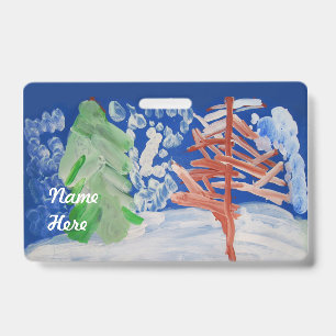 Winterlandschaft Ausweis