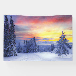 Winterlandschaft Banner
