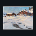 Winterlandschaft bei Davos Postkarte<br><div class="desc">Winterlandschaft bei Davos ist ein Gemälde von Franz Holper (Österreich,  1862-1935). Passen Sie es mit Ihren eigenen Daten an. Für weitere Anpassungen klicken Sie bitte auf den Link "Personalisieren" und verwenden Sie unser Design-Tool,  um diese Vorlage zu ändern.</div>