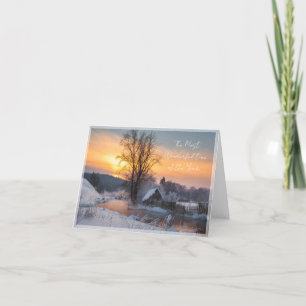 Winterlandschaft benutzerdefiniertes Weihnachten