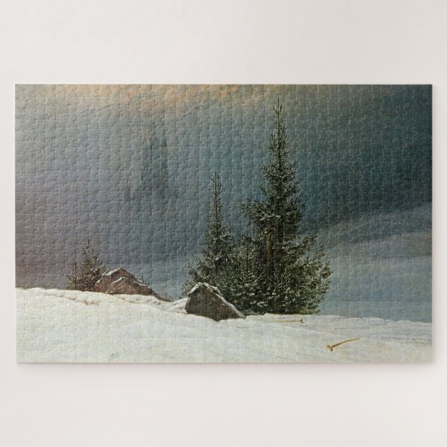 Winterlandschaft: Ein Friedrichsmann (Horizontal)
