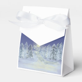 Winterlandschaft Geschenkschachtel