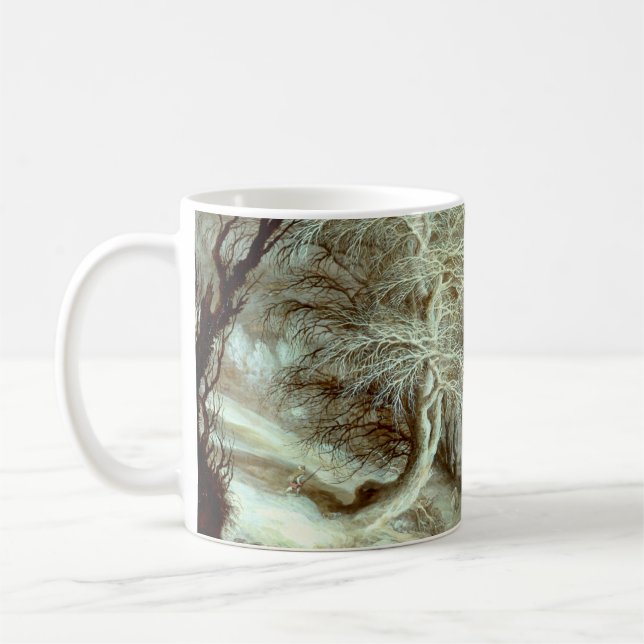 Winterlandschaft Gijsbrecht Leytens Kaffeetasse (Links)