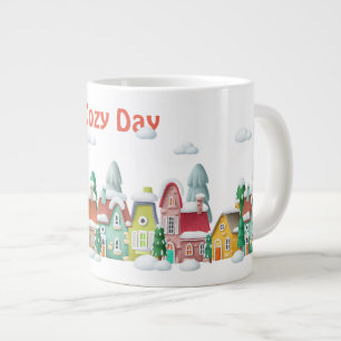 Winterlandschaft Jumbo-Tasse