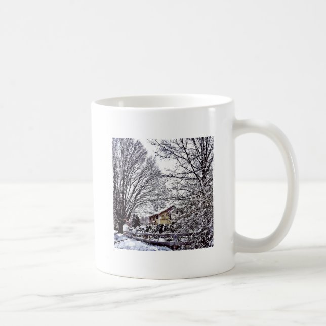 Winterlandschaft Kaffeetasse (Rechts)