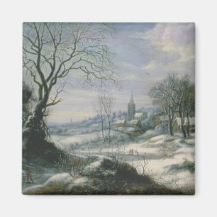 Winterlandschaft Magnet