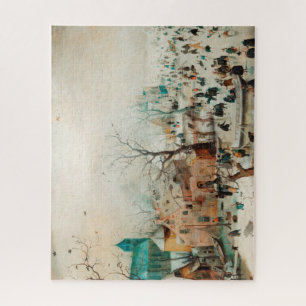 Winterlandschaft mit Ice-Skatern - Avercamp