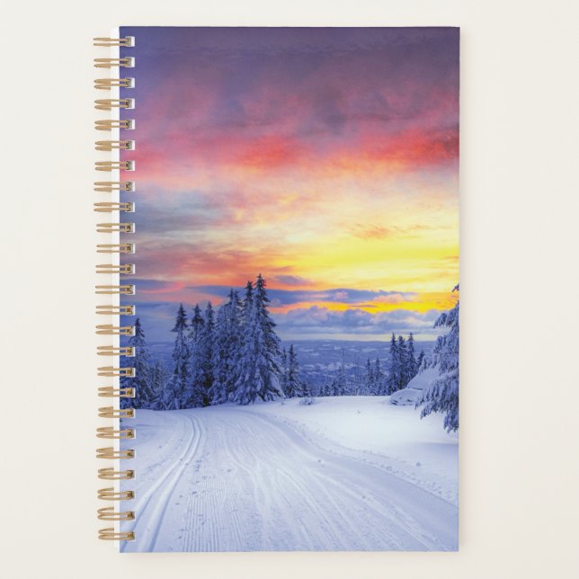 Winterlandschaft Planer (Vorderseite)