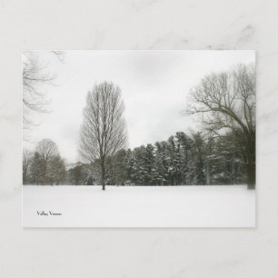 Winterlandschaft Postkarte
