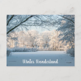 Winterlandschaft Postkarte