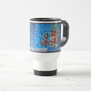 Winterlandschaft Reisebecher