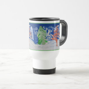Winterlandschaft Reisebecher