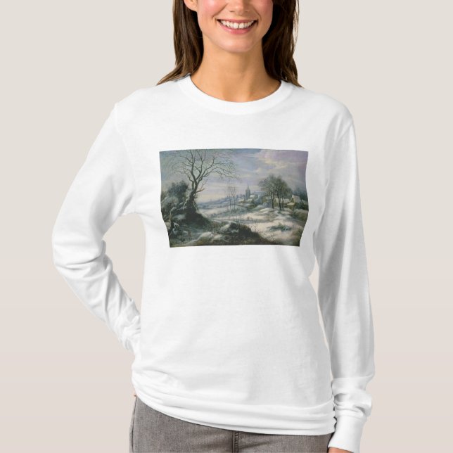 Winterlandschaft T-Shirt (Vorderseite)
