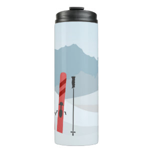 Winterlandschaft Thermosbecher