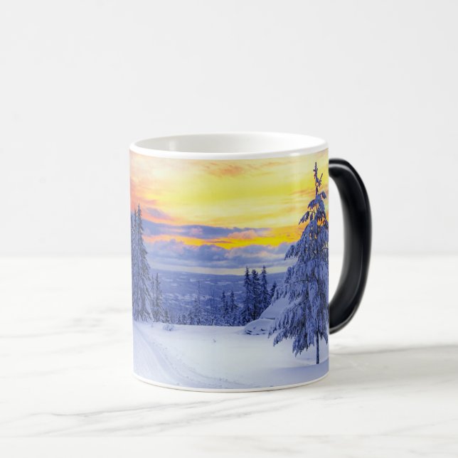 Winterlandschaft Verwandlungstasse (VorderseiteRechts)