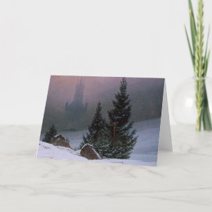 Winterlandschaft (von Caspar David Friedrich) Karte