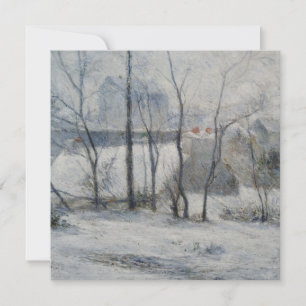 Winterlandschaft (von Paul Gaugin) Karte