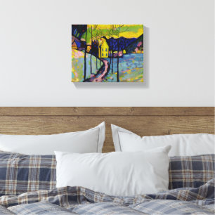 Winterlandschaft von Wassily Kandinsky Leinwanddruck