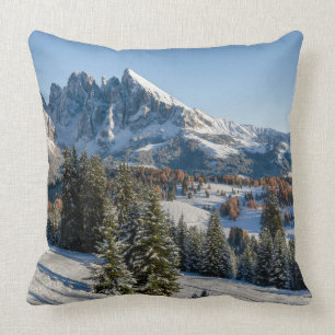 WinterlandschaftsWurfskissen Alpe di Siusi Kissen