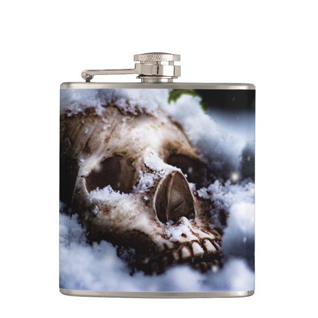 Winterleben IV Flachmann (Vorderseite)