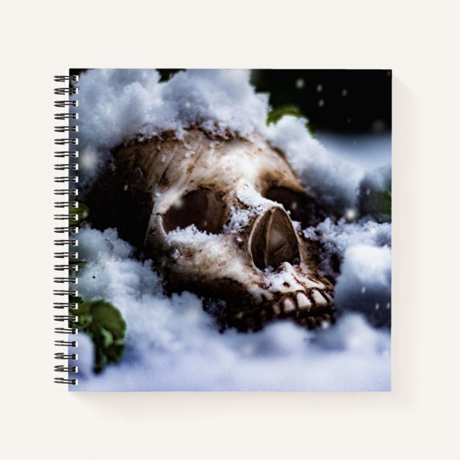 Winterleben IV Notizbuch (Vorderseite)