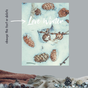 Winterleben Poster