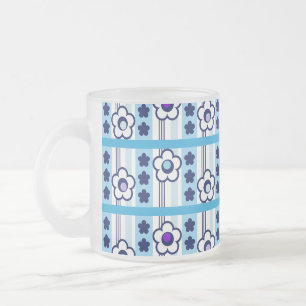 Winterliche Blume Mattglastasse