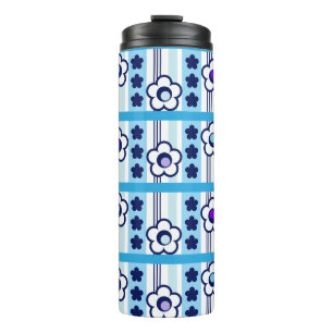 Winterliche Blume Thermosbecher