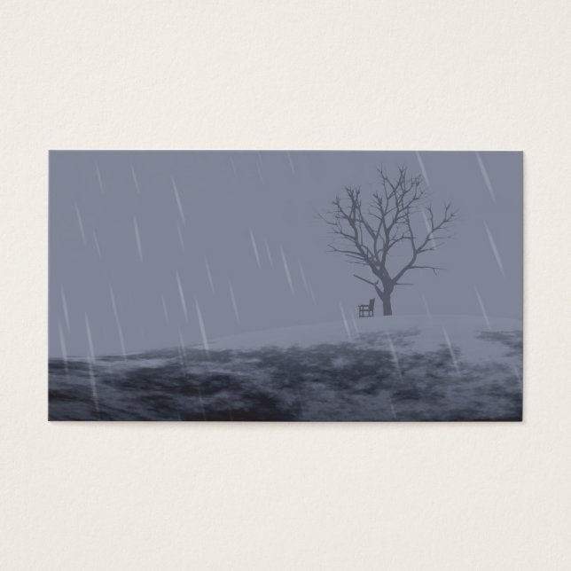 Winterliche Lesezeichen (Vorderseite)