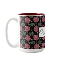 Winterliche Rosen Floraltasse