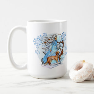 Winterlicher Spaziergang Kaffeetasse