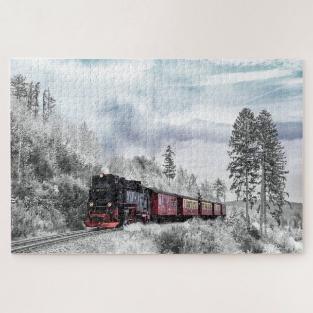 Winterlokomotive (Horizontal)
