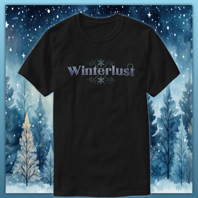 Winterlust Lila T-Shirt (Von Creator hochgeladen)