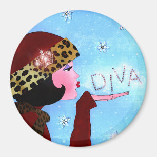 "Wintermagie" Magnet