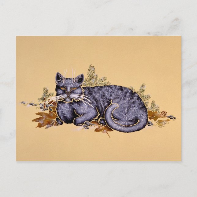 Wintermäntel Postkarte (Vorderseite)