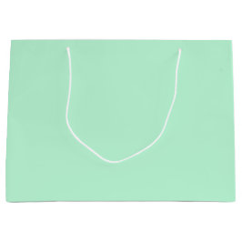 Winterminze, solide Farbe Große Geschenktüte