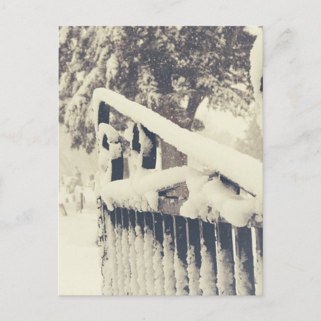 Wintermonatstor Postkarte (Vorderseite)