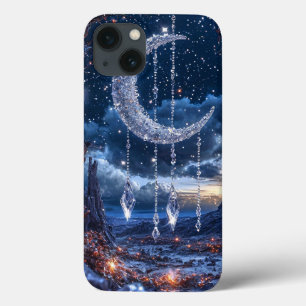 Wintermond Kunst Mystische Gefrorene Nacht Case-Mate iPhone Hülle