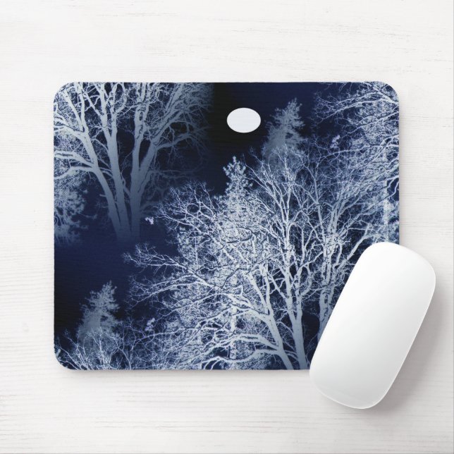 Wintermond... Maus Pad Mousepad (Mit Mouse)