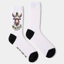 Wintermoose Socken