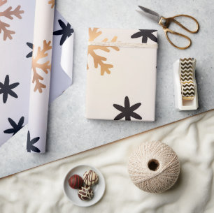 Wintermuster 12 geschenkpapier